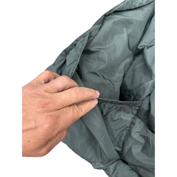 Cabelas outdoor gear goose down green vest size Large Regual SKU 3038 - Picture 11 of 14